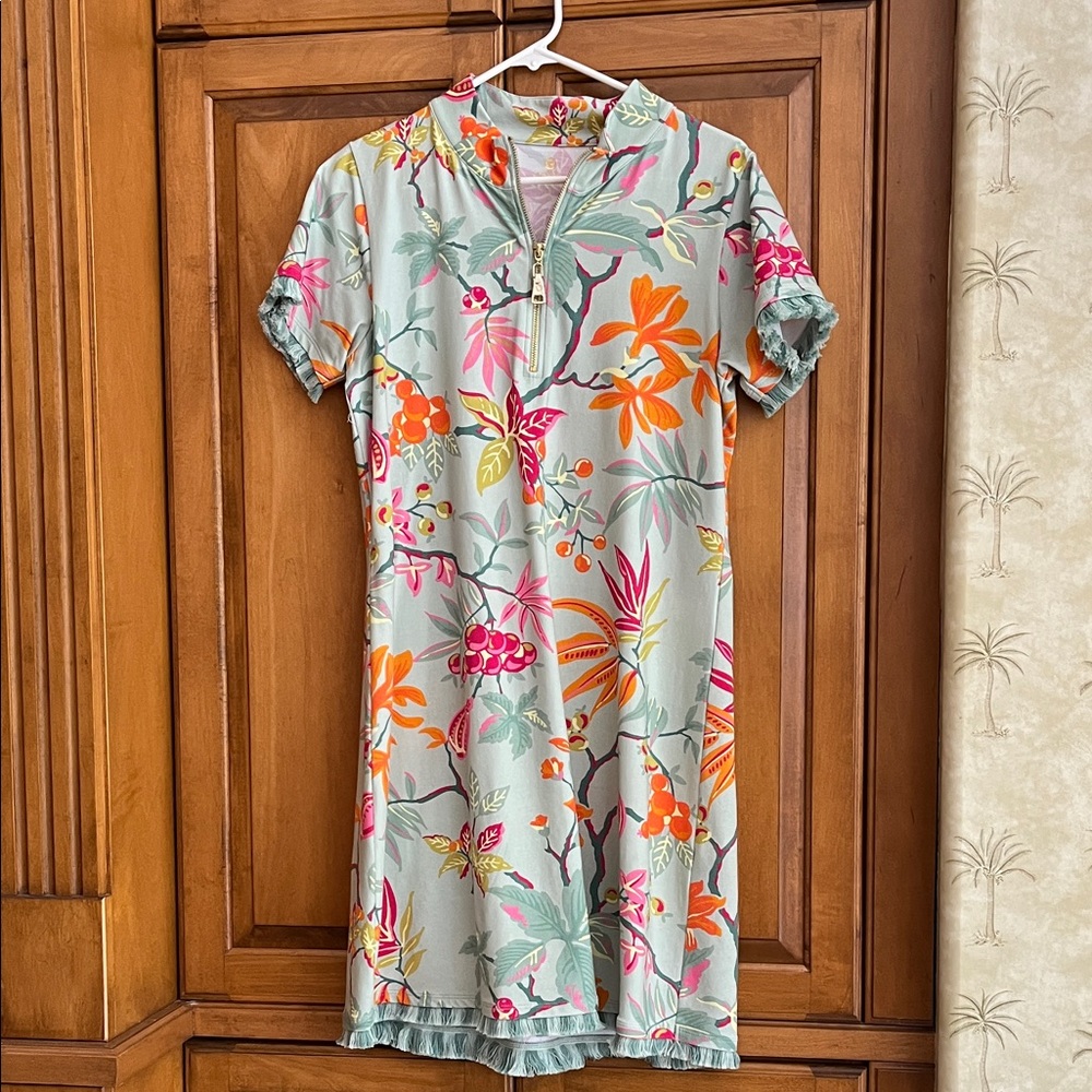 Spartina 449 Floral Print Dress with Vibrant Colors